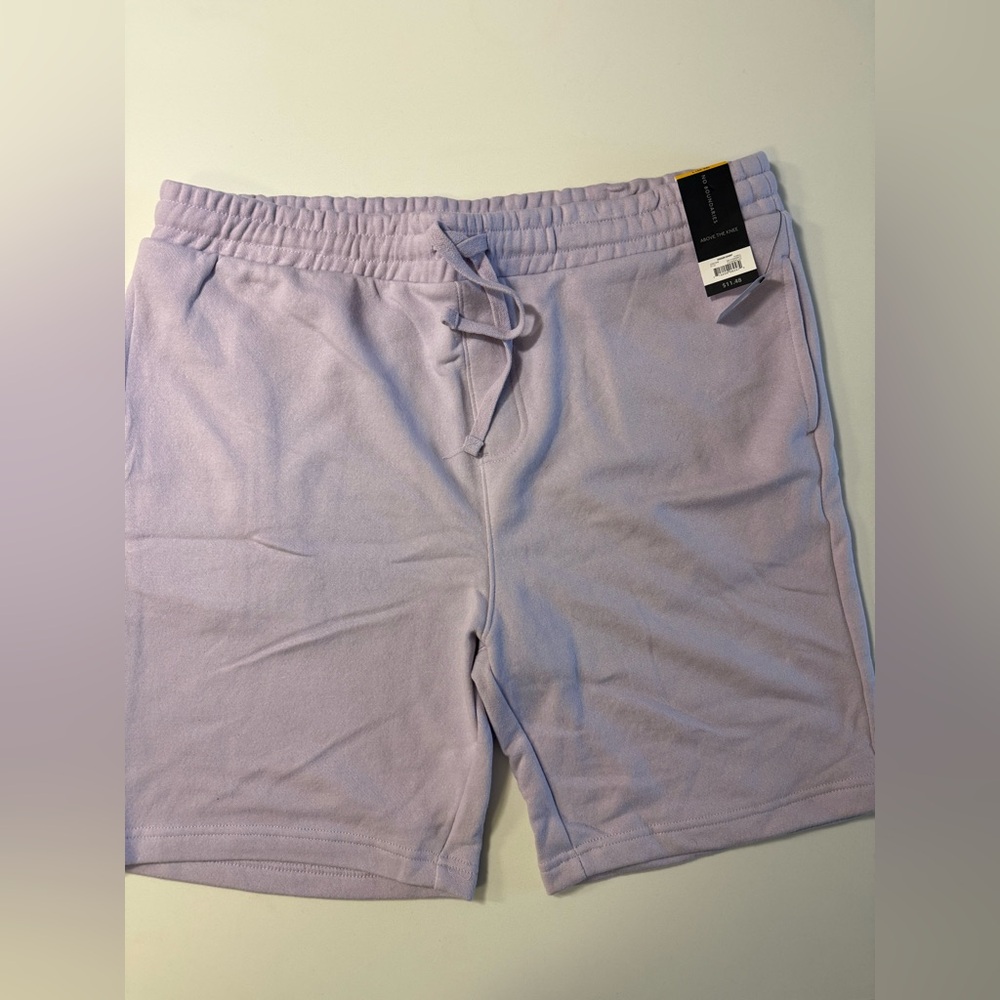 No Boundaries Light Purple Men's Athletic Shorts